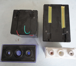 锂电池外壳封口样品