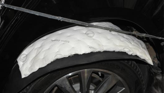 汽车隔音棉常见分布区域和作用