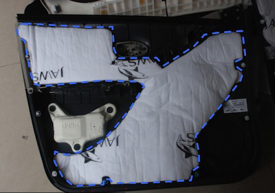 原厂黑心棉与汽车隔音棉