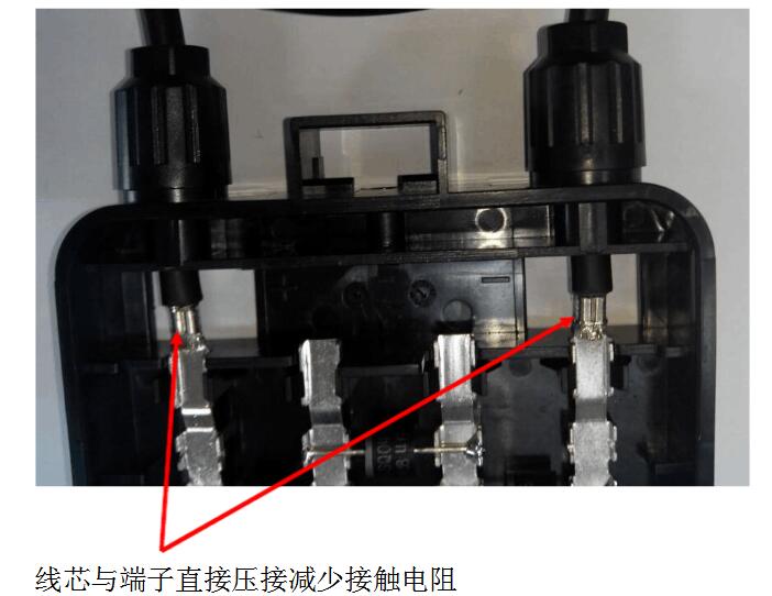 光伏接线盒细节描述
