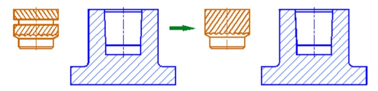 热熔螺母埋植结构设计