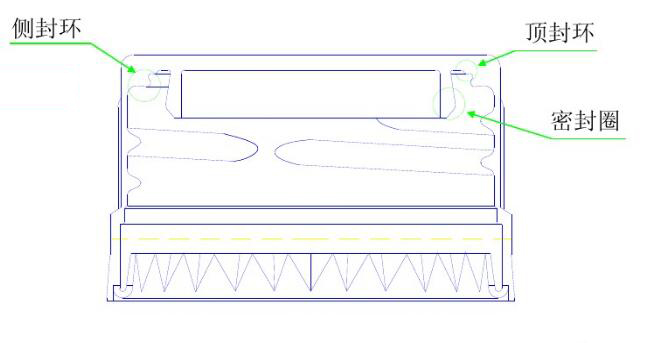 塑料瓶盖的密封结构