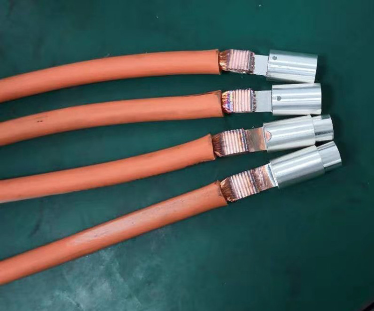 铜铝线片超声波金属点焊图片