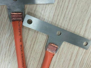 铜铝线片超声波金属点焊图片