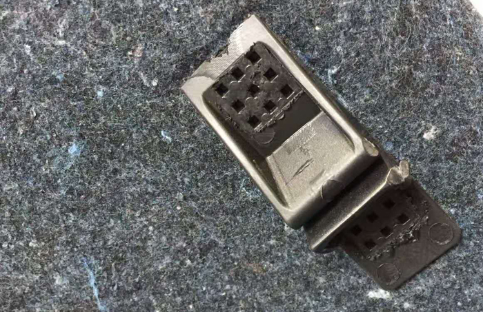 塑料与隔音棉超声波穿刺焊图片