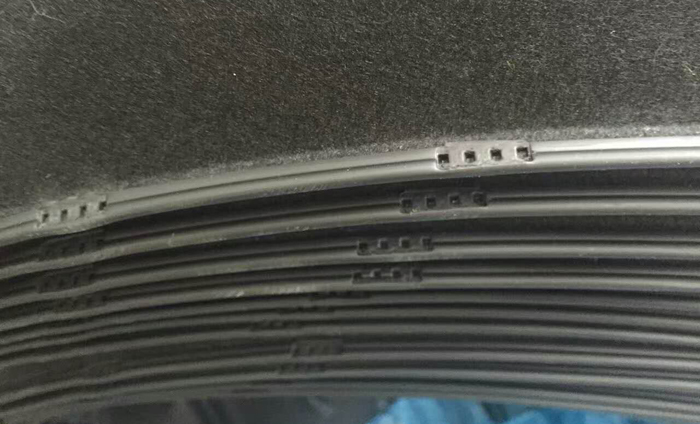 塑料与隔音棉超声波穿刺焊图片