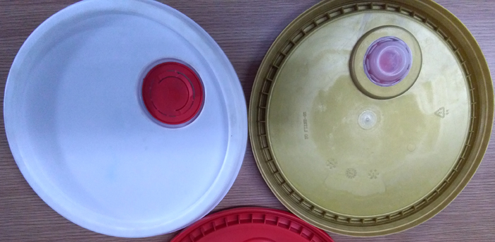 机油桶拉伸盖装配图片