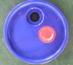 机油桶油嘴盖热压图片