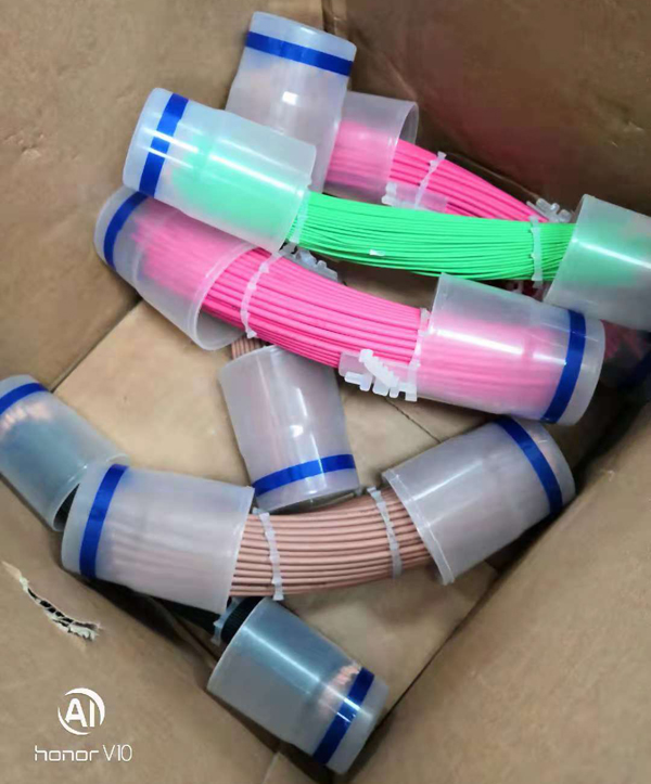 0.75/6平方铜线束超声波压方代加工（盐城）