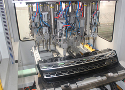 汽车进气格栅超声波焊机